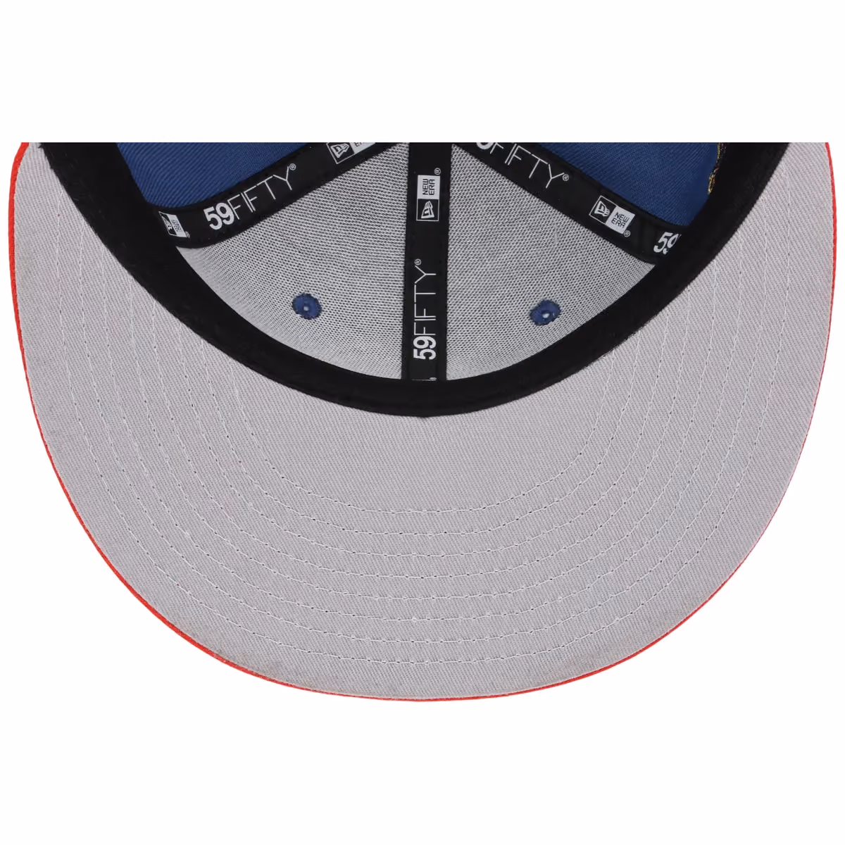 Atlanta Braves Skull Atlanta Crown the City New Era 59FIFTY back view