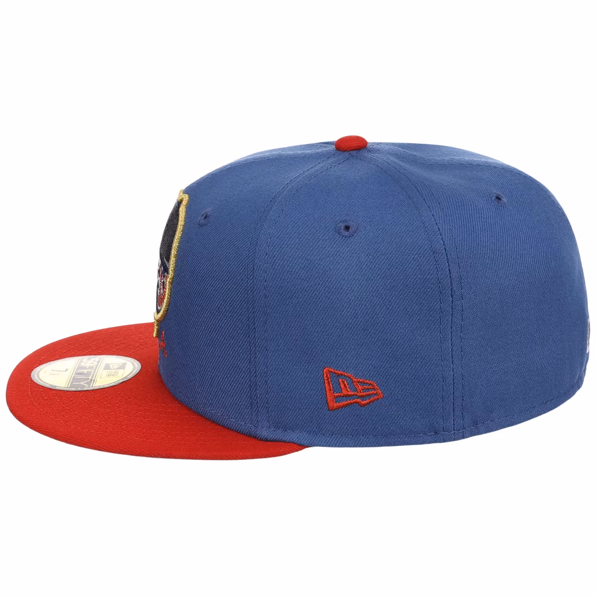 Atlanta Braves Skull Atlanta Crown the City New Era 59FIFTY detail view