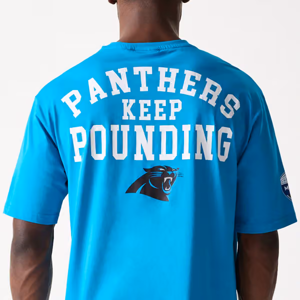 2024 NFL Munich Game Carolina Panthers Arch T-Shirt Blue view 6