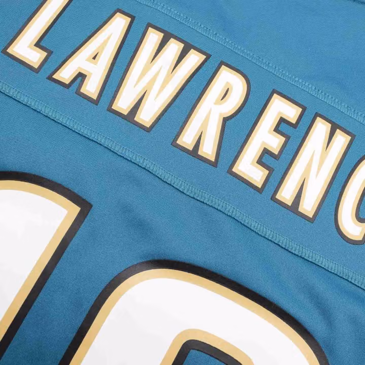 Trevor Lawrence #16 Jacksonville Jaguars Classic Nike Game NFL Jersey Türkis view 4