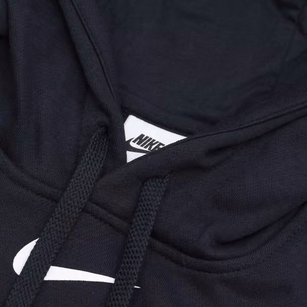 Baltimore Orioles Alternate Logo Nike Club Fleece MLB Hoodie Black view 4
