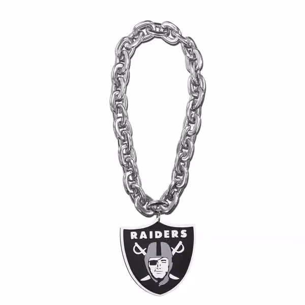 Las Vegas Raiders Big Logo NFL Fan Chain view 1