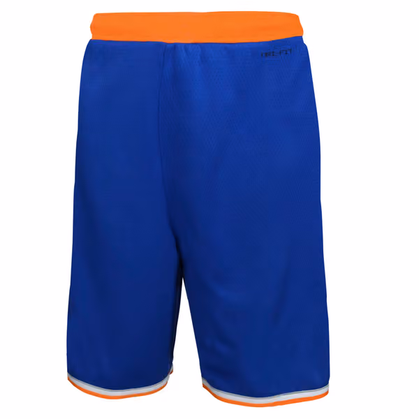 New York Knicks Icon Swingman NBA Shorts Blue (YOUTH) view 2