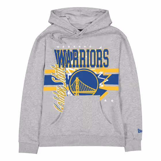 Golden State Warriors Sport Classics Oversized NBA Hoodie Gray view 1