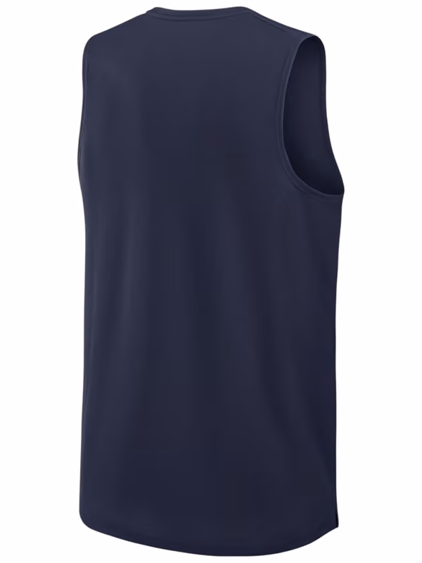Seattle Seahawks Miler Dri-FIT NFL Muscle Tank Top Navy view 2