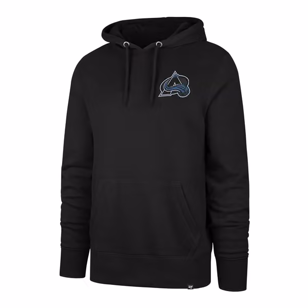 Colorado Avalanche Tonal Backer '47 Burnside NHL Hoodie Black view 1