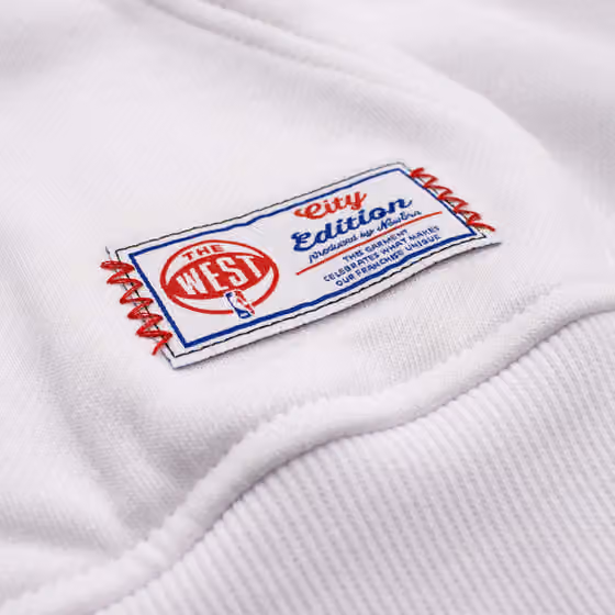 Houston Rockets 2026 NBA City Edition 2025/26 Hoodie White view 5