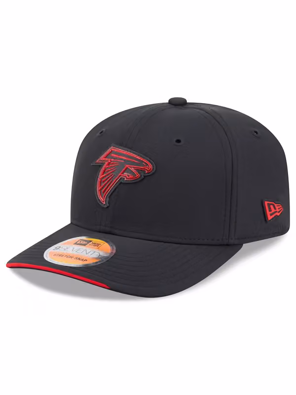 Atlanta Falcons 2026 NFL Sideline 9SEVENTY Stretch-Snap Cap Black product photo