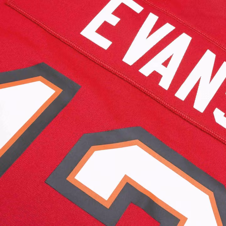 Mike Evans #13 Tampa Bay Buccaneers Nike Game NFL Jersey Red view 4