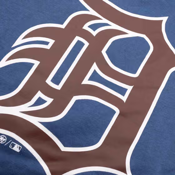 Detroit Tigers Backer '47 Burnside MLB Hoodie Timber Blue view 3