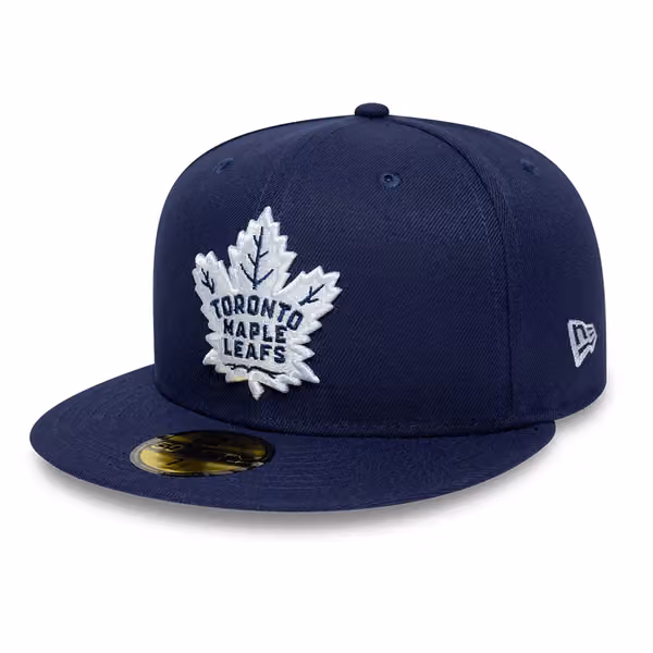 Toronto Maple Leafs Basic Logo 59FIFTY Fitted NHL Cap Navy product photo