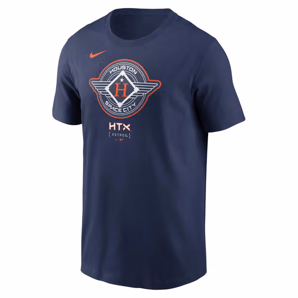 Houston Astros City Connect Nike MLB T-Shirt Navy view 1