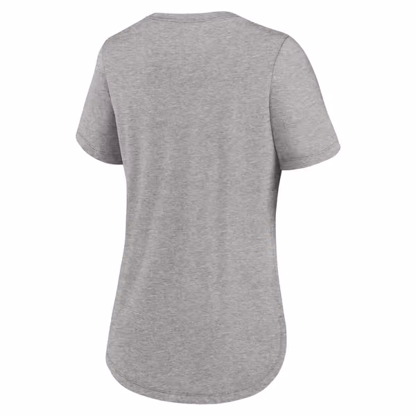 New York Jets Nike Triblend Football NFL T-Shirt Gray (Women's) view 2