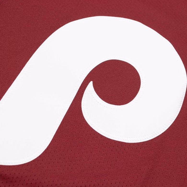 Philadelphia Phillies Cooperstown Nike Limited MLB Jersey Maroon view 3