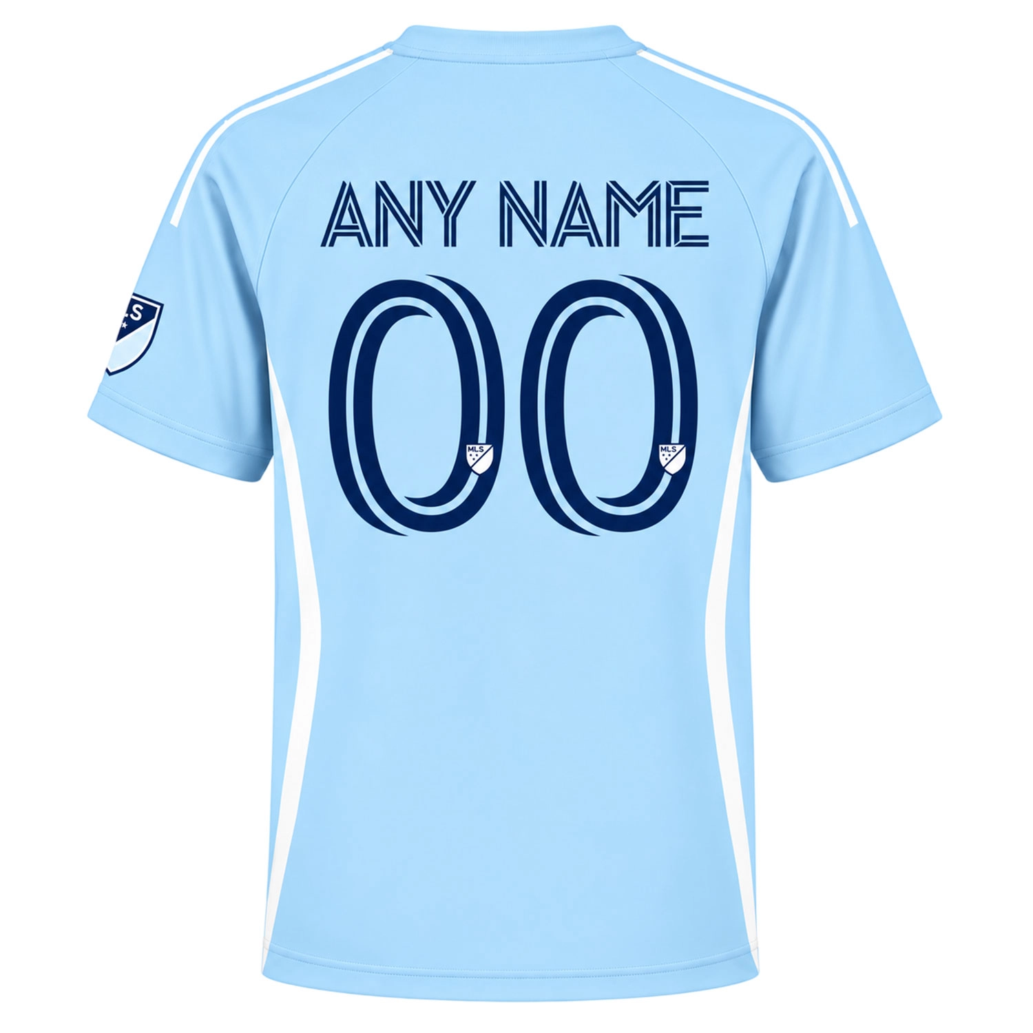 Sporting KC Home Jersey Bold Light Blue Hoops