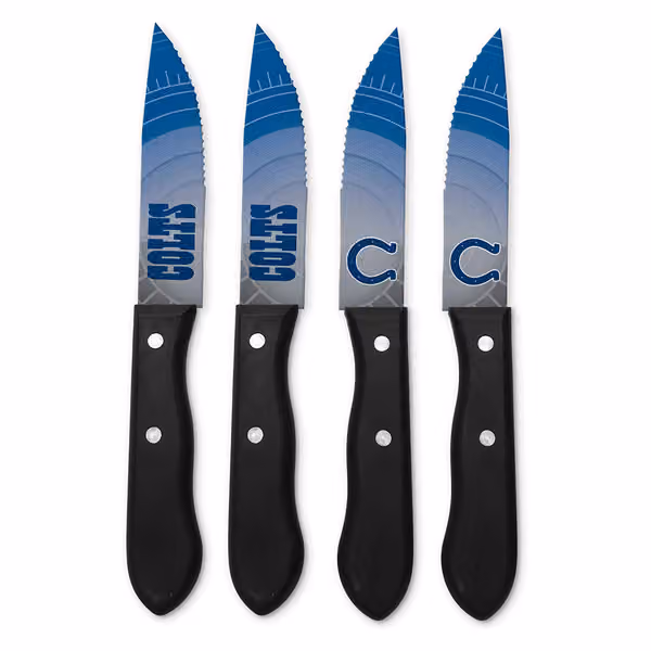 Indianapolis Colts NFL Steak Knife Set (4-Piece) view 1