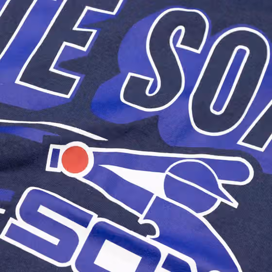 Chicago White Sox MLB Cooperstown Cotton T-Shirt Navy view 3