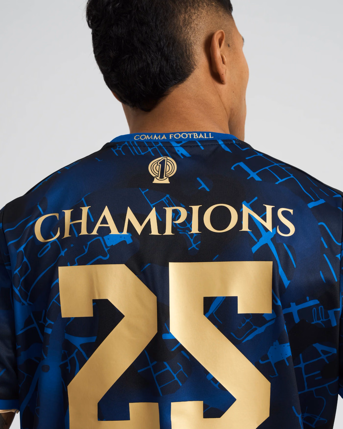 Jersevo Custom Personalized The Blues (2025 Club WC Winners) Jersey detail view 7