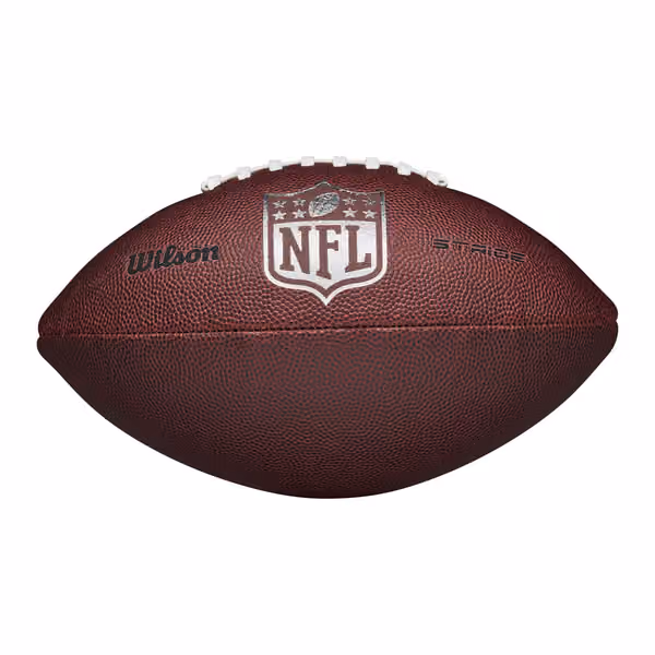 Wilson NFL Stride Official Size Football Brown view 3