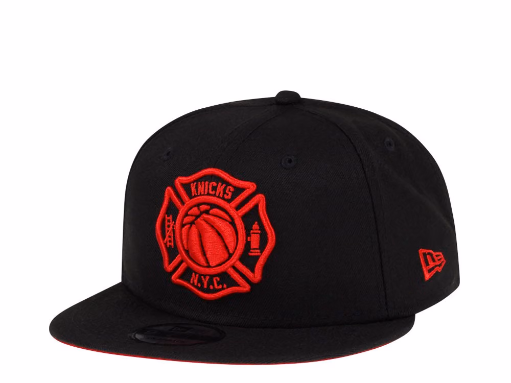 New Era New York Knicks City Prime Edition 9Fifty Snapback Hat front