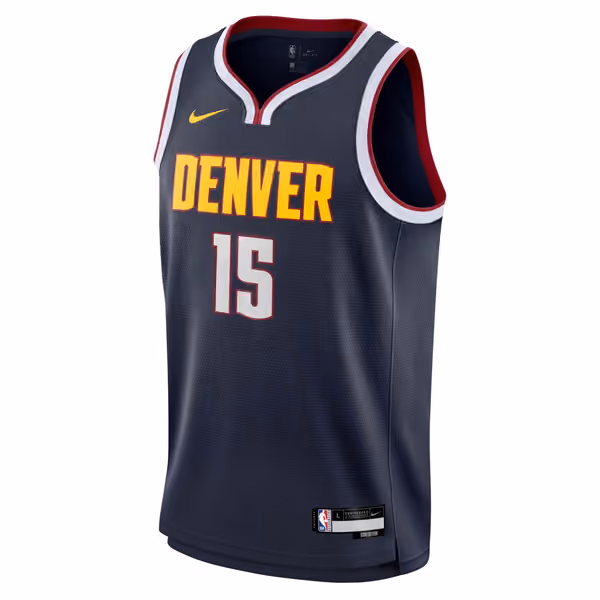 Nikola Jokić #15 Denver Nuggets Youth Nike Swingman NBA Jersey (KIDS) view 2