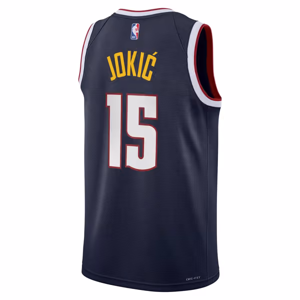 Nikola Jokić #15 Denver Nuggets Youth Nike Swingman NBA Jersey (KIDS) view 3