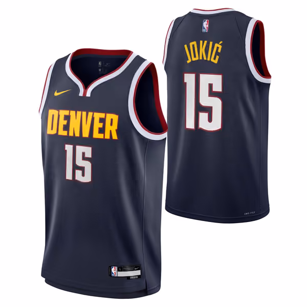 Nikola Jokić #15 Denver Nuggets Youth Nike Swingman NBA Jersey (KIDS) view 1