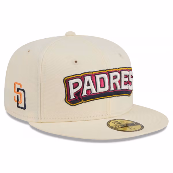 San Diego Padres MLB City Connect Fan Pack 59FIFTY Fitted Cap Natural product photo