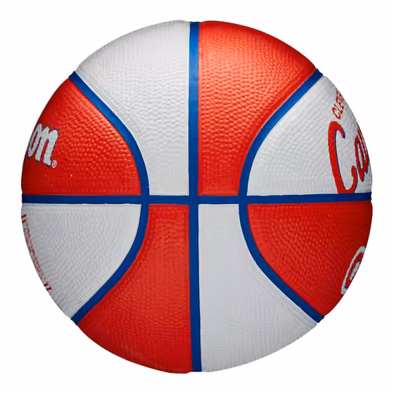 Cleveland Cavaliers NBA Retro Wilson Mini Basketball (Size 3) view 5