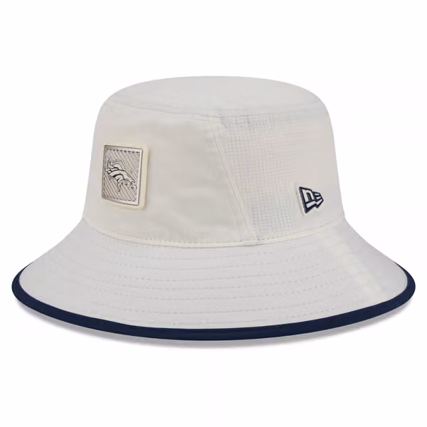 Denver Broncos 2026 NFL Training Camp Stretch Bucket Hat Cream/Navy product photo