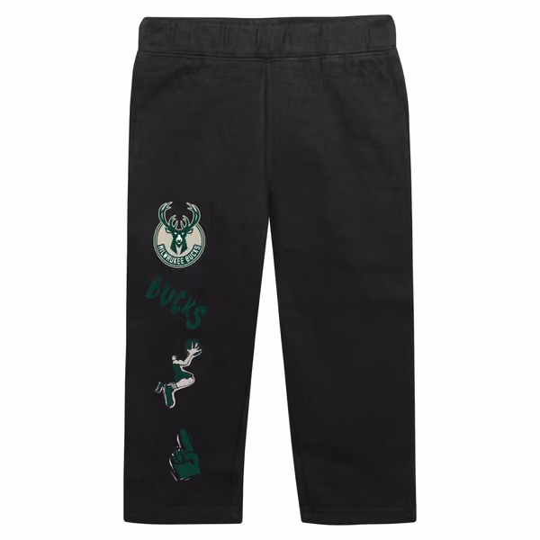 Milwaukee Bucks Toddler Give & Go NBA Hoodie Sweatpants Set view 4