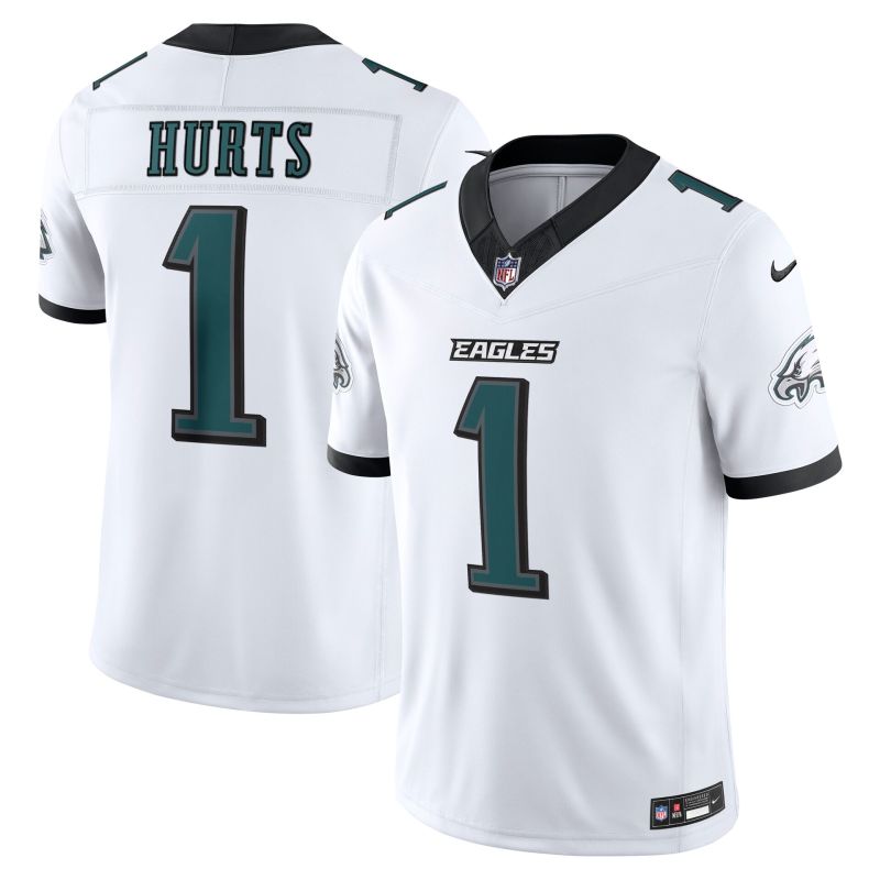 Jalen Hurts #1 Philadelphia Eagles 2026 Stitched Limited NFL Jersey White view 1