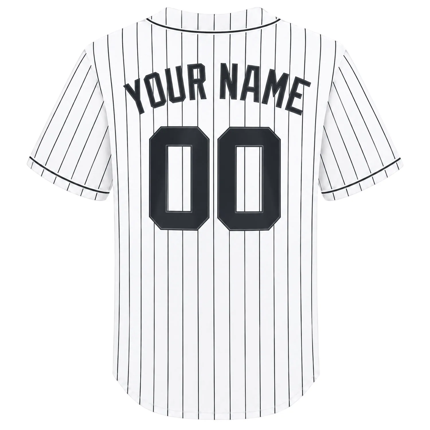 New York Yankees White Home Jersey Custom Epic Pinstripe