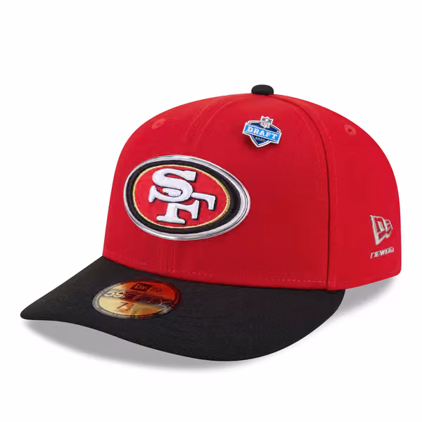 San Francisco 49ers 2026 NFL Draft Pre-Curved 59FIFTY Fitted Cap product photo