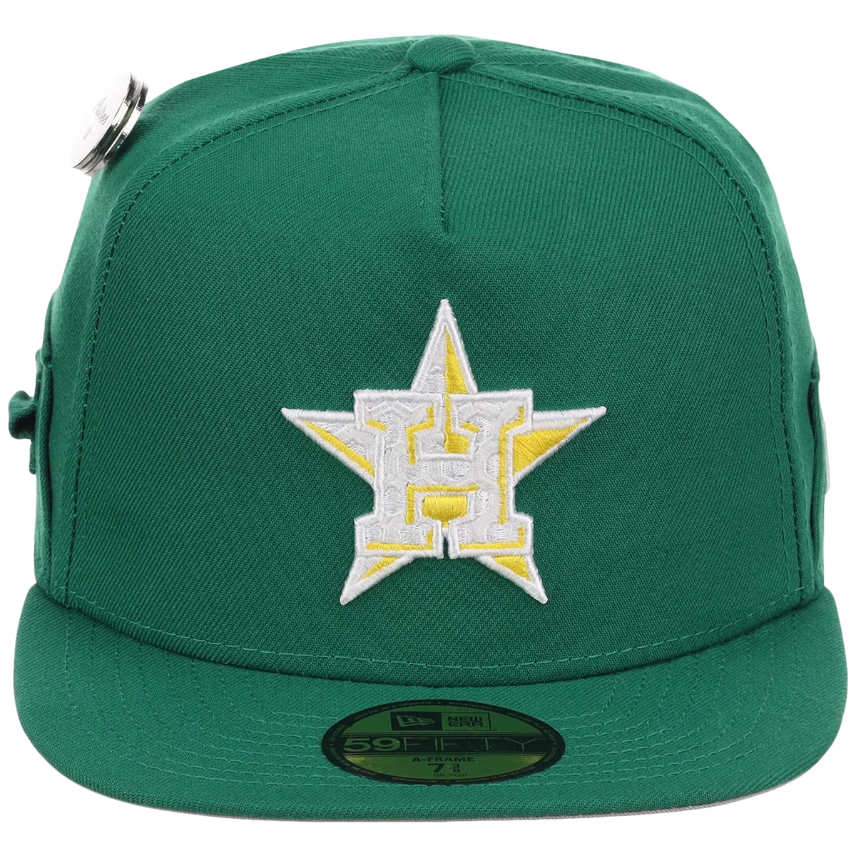 Houston Astros MLB Augusta Bloom New Era 59FIFTY w/ Golf Pin detail view