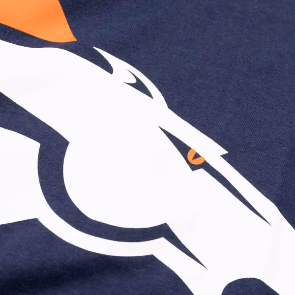 Denver Broncos Nike Essential Logo NFL T-Shirt Navy view 3