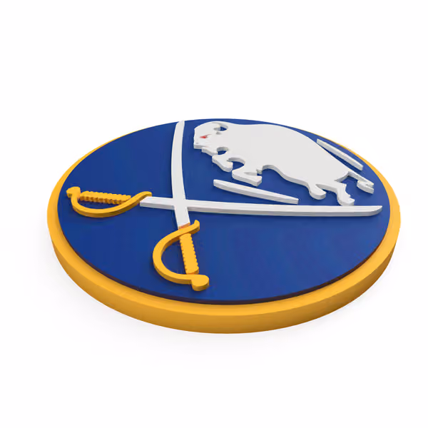 Buffalo Sabres NHL 3D Foam Logo Wall Sign view 2