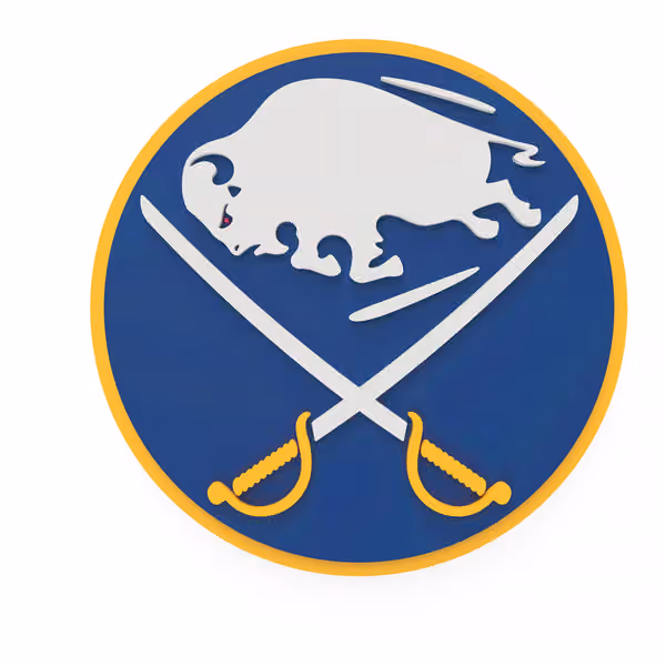 Buffalo Sabres NHL 3D Foam Logo Wall Sign view 1
