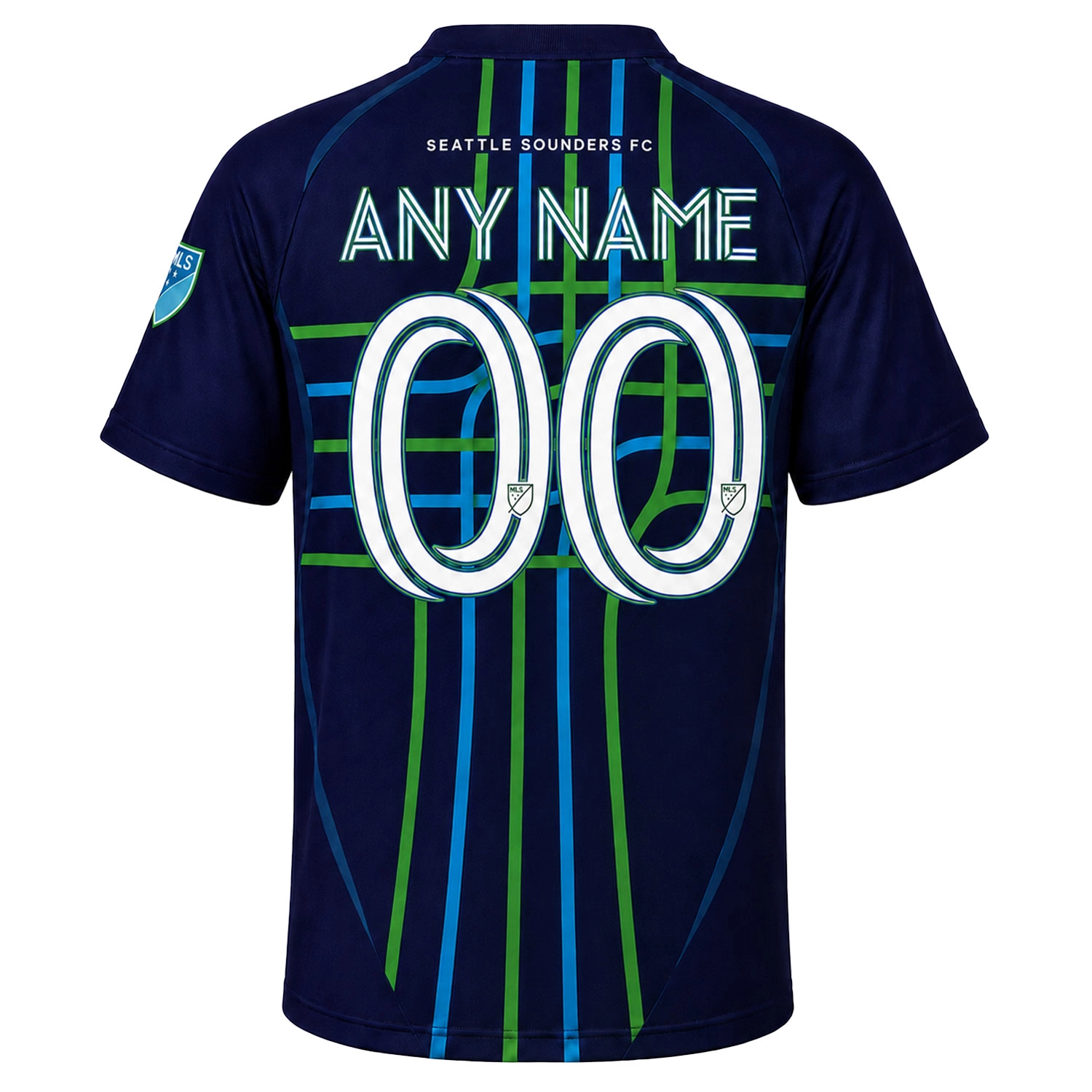 Seattle Sounders Jersey – Bold Navy Line Edition