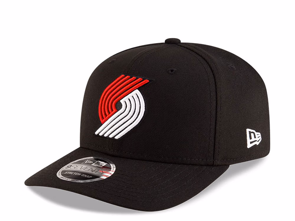 New Era Portland Trail Blazers NBA Team Edition 9Seventy Stretch Snapback Hat front