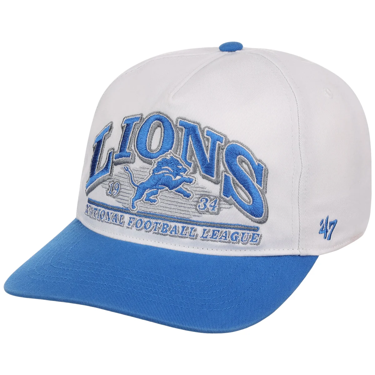 Detroit Lions NFL '47 Big Time 2-Tone Hitch detail view