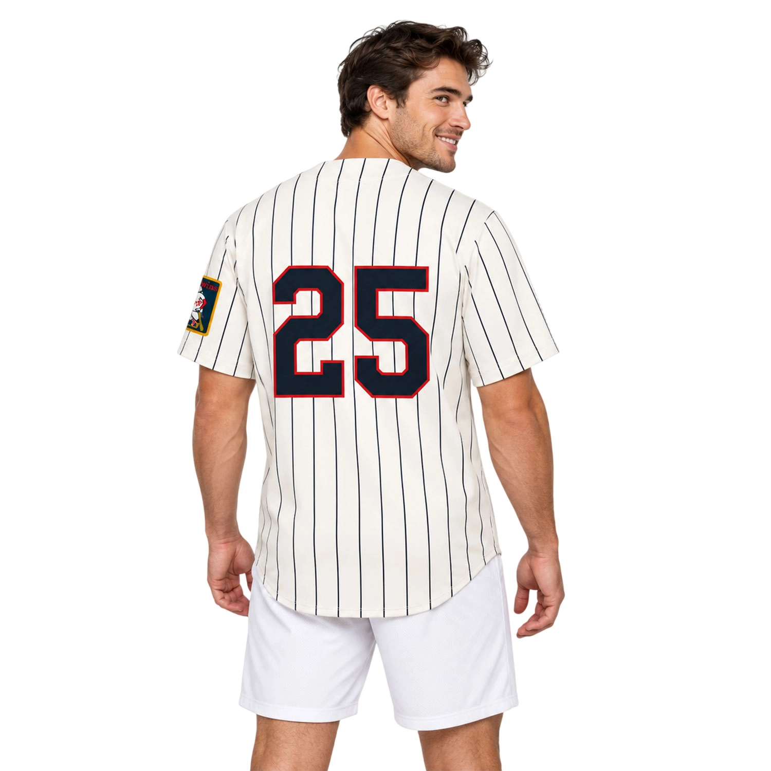 Byron Buxton Twins Jersey Bold Cream Retro Pinstripe 2026