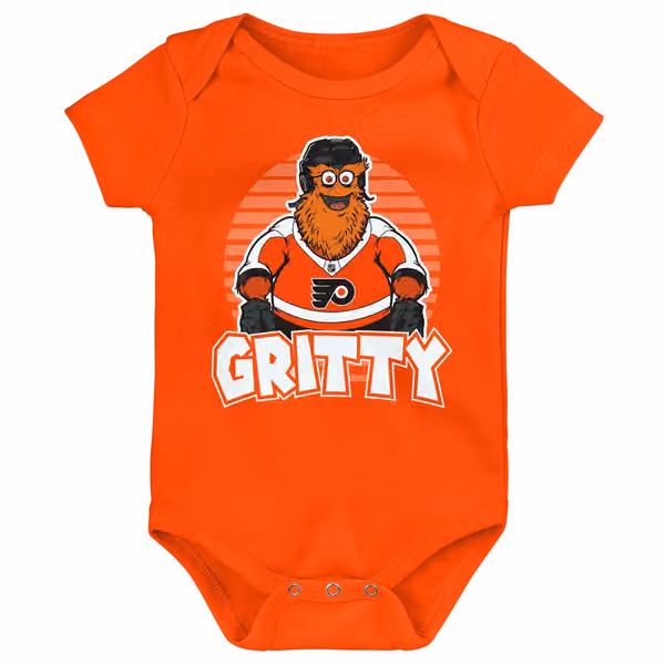 Philadelphia Flyers NHL Mascot Infant Baby Bodysuit view 1