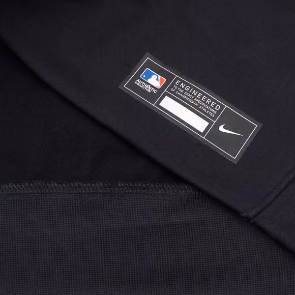 Texas Rangers 2025 City Connect MLB Authentic Therma Hoodie Navy view 5