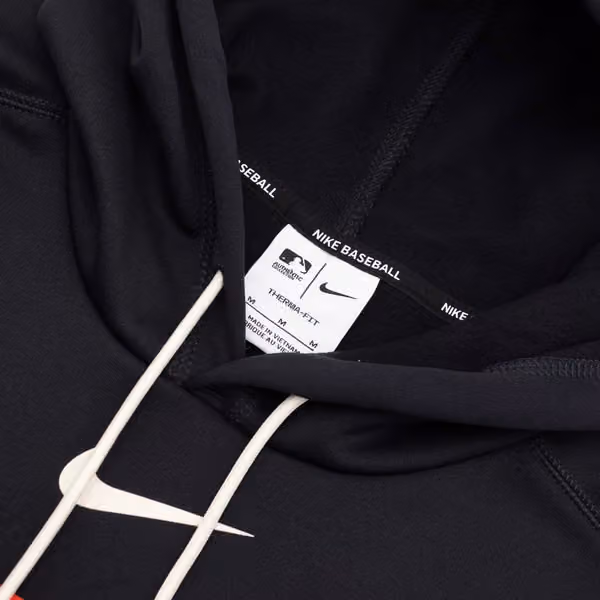 Texas Rangers 2025 City Connect MLB Authentic Therma Hoodie Navy view 4