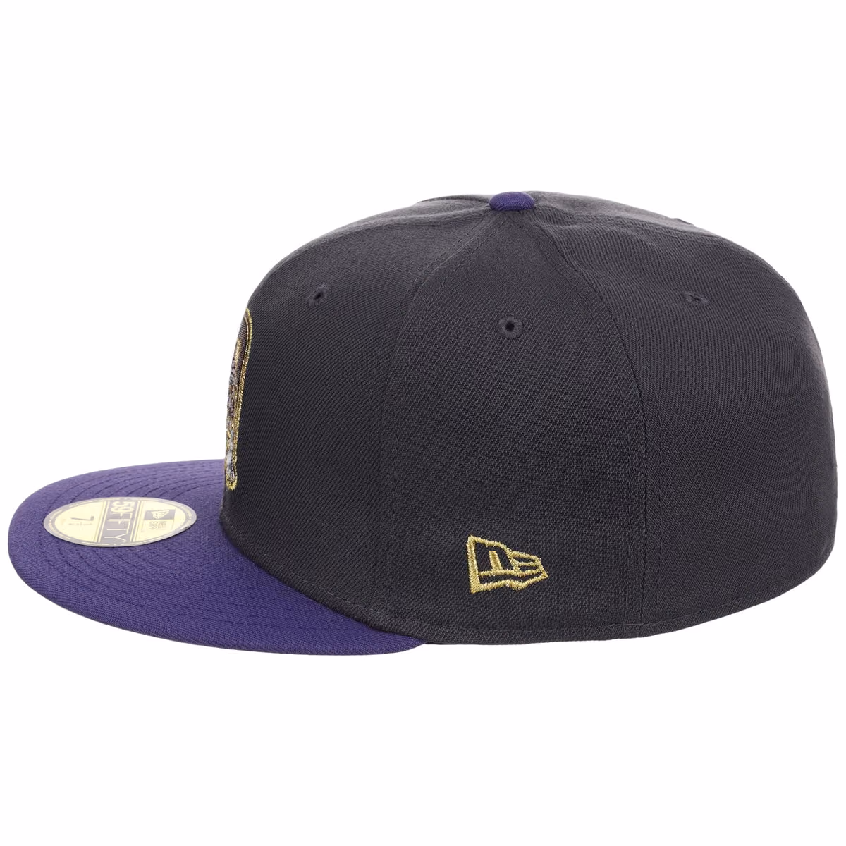 Detroit Tigers MLB Midnight Orchid New Era 59FIFTY detail view
