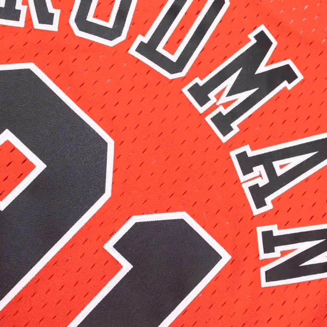 Dennis Rodman #91 Chicago Bulls 1997-98 Youth Swingman NBA Jersey (YOUTH) view 5