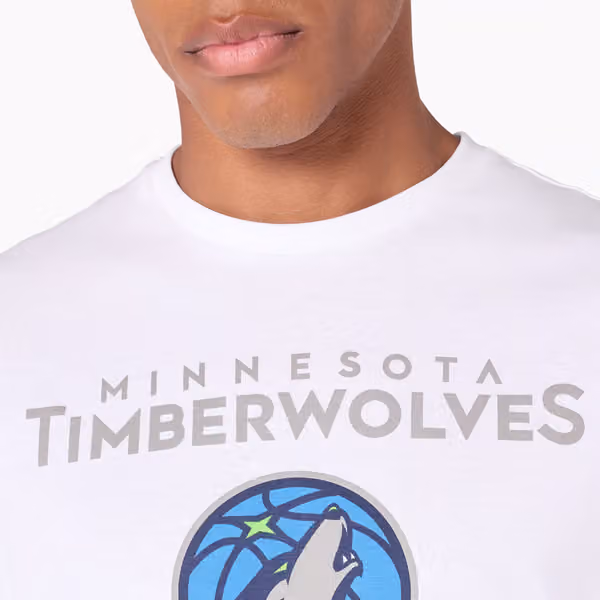 Minnesota Timberwolves Team Logo New Era NBA T-Shirt view 3