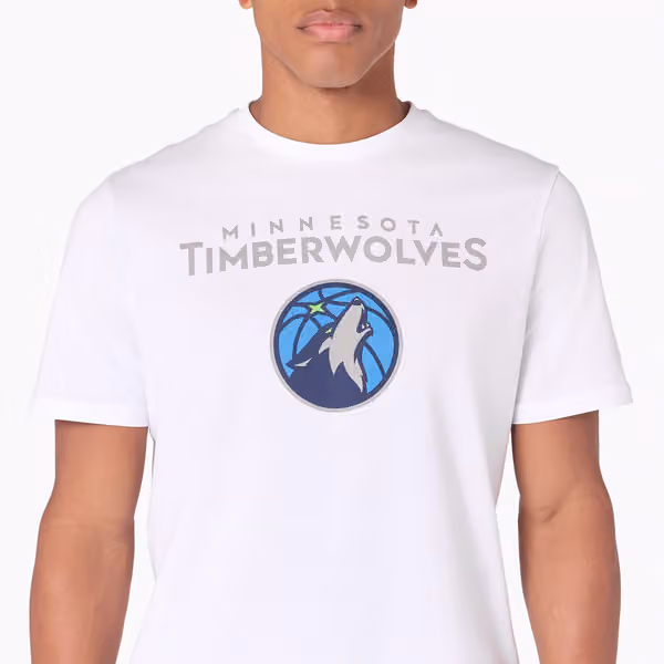Minnesota Timberwolves Team Logo New Era NBA T-Shirt view 5