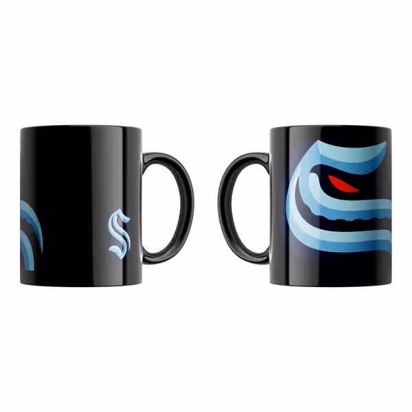 Seattle Kraken Oversized Logo NHL Mug (330 ml) view 1